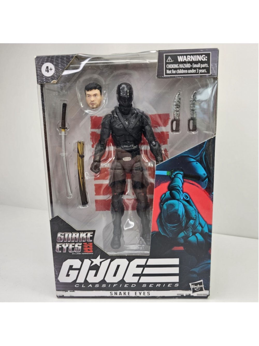 SEALED Hasbro GI Joe Classified Series Snake Eyes 16 Action Figure 6" Ninja NEW